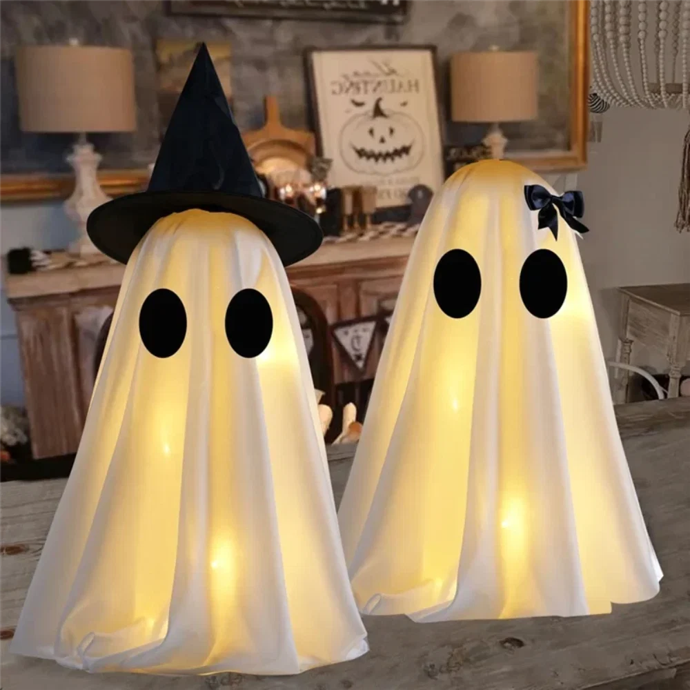 Indoor Halloween Ghost Figures - Spooky Home Decor for Halloween