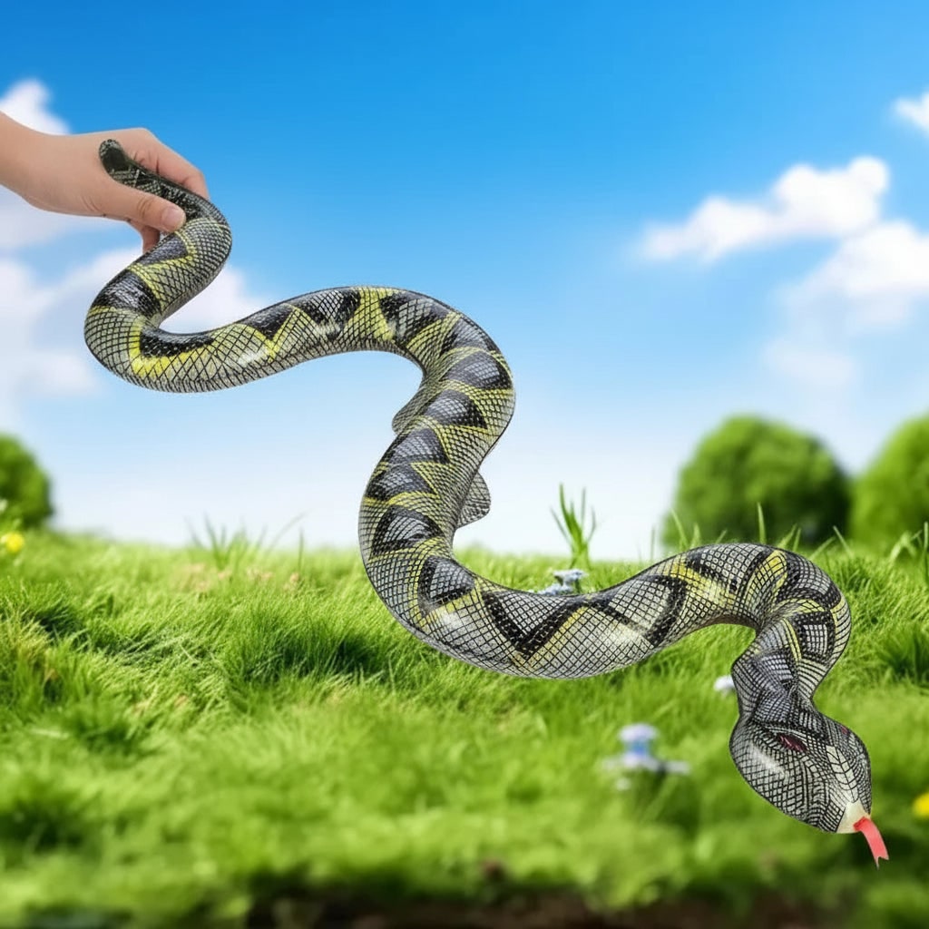 Halloween Inflatable Snake Decoration – Spooky Seasonal Fun