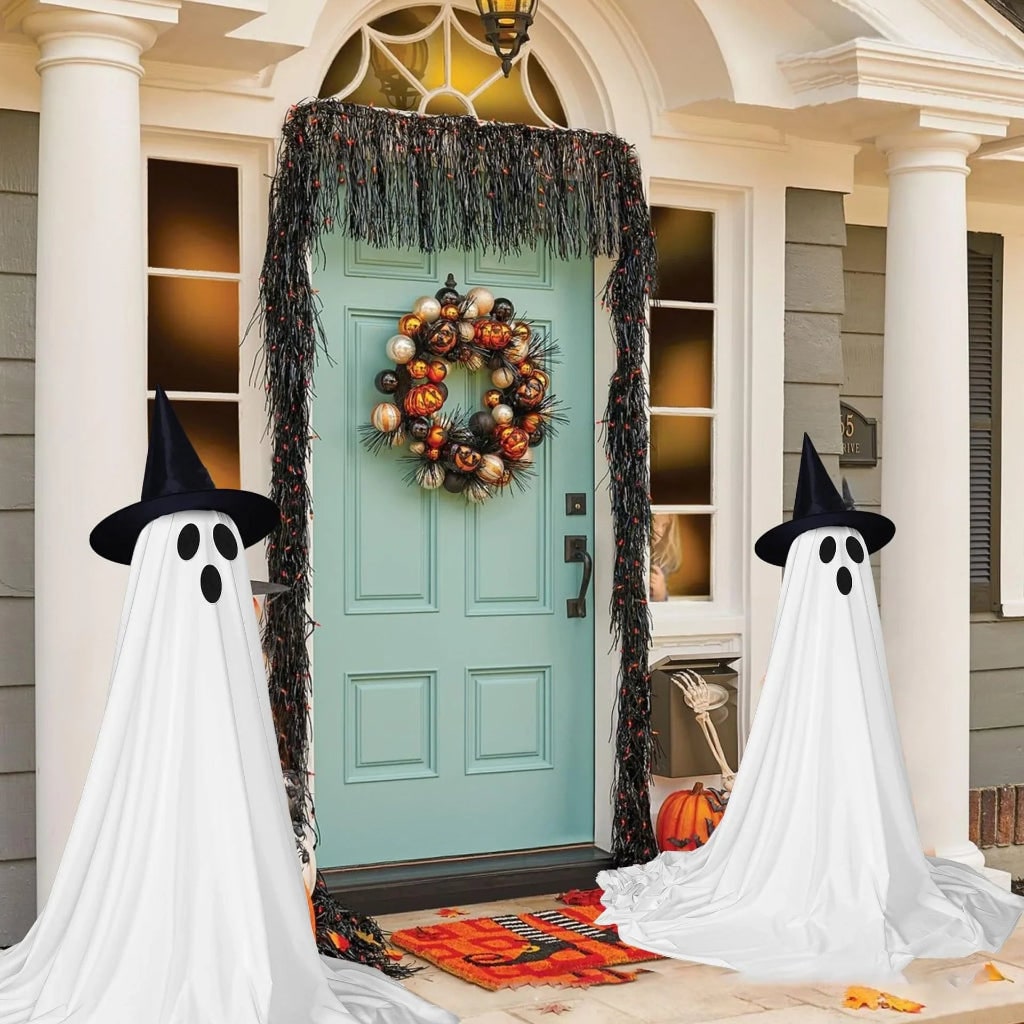 Halloween Outdoor LED Decoration with Spooky Lighting and Sound Effects