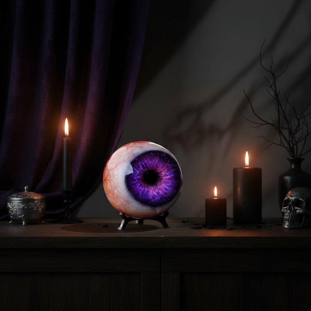 Halloween Eye Ornament - Spooky Party Decor & Home Decor Accent