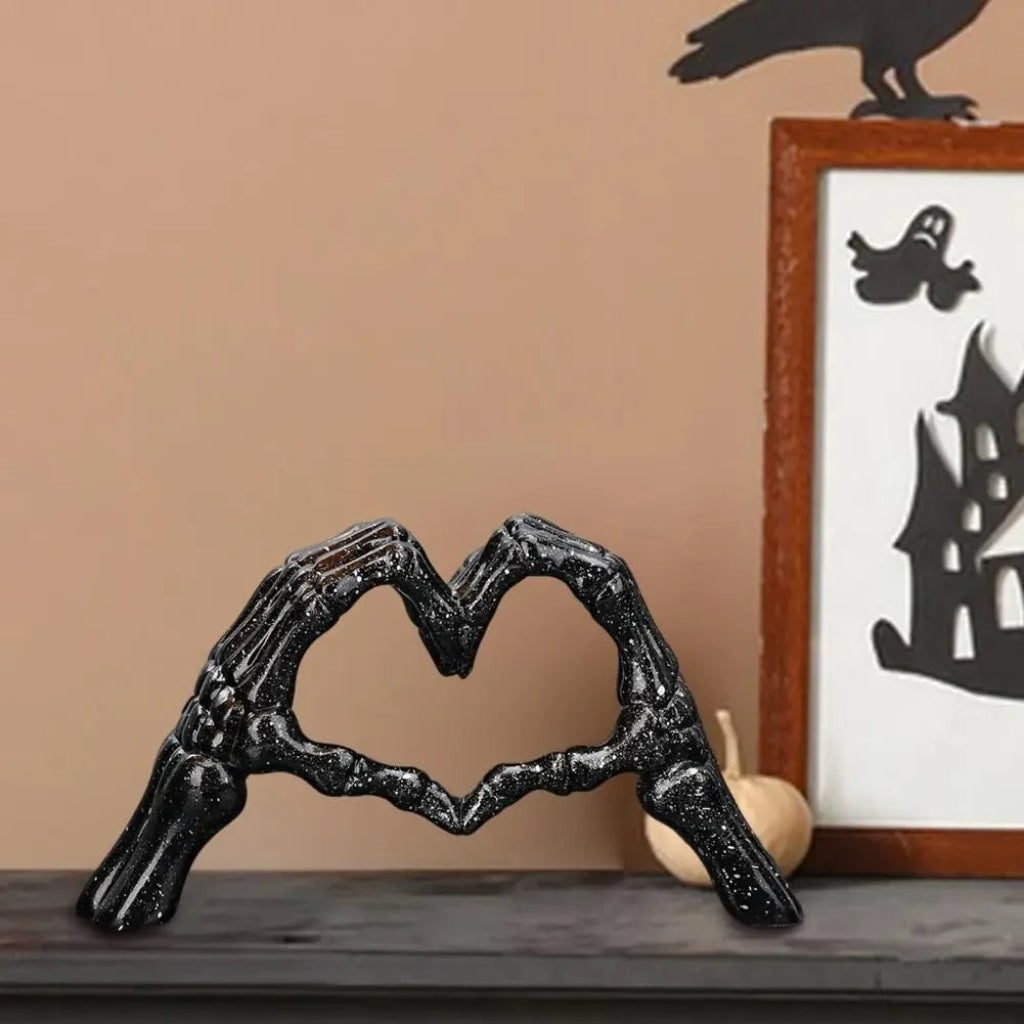 Gothic Skeleton Halloween Decoration for Spooky Home Decor