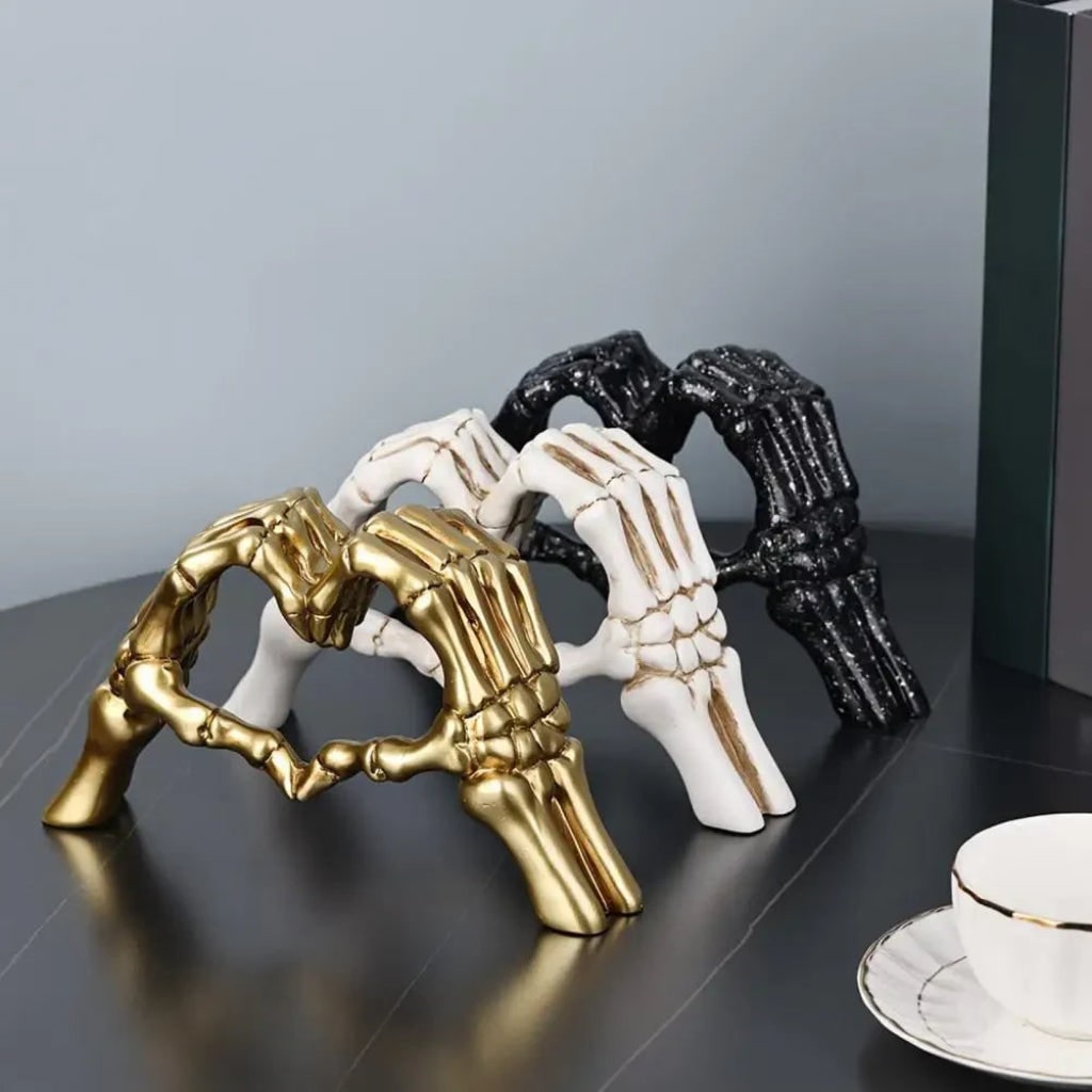 Gothic Skeleton Halloween Decoration for Spooky Home Decor