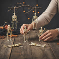 Spooky Skeleton Decorations for Halloween - Complete Party Supplies Kit