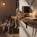 Spooky Halloween Skeleton Figurine – Charming Home Decor Accent for Festive Decor