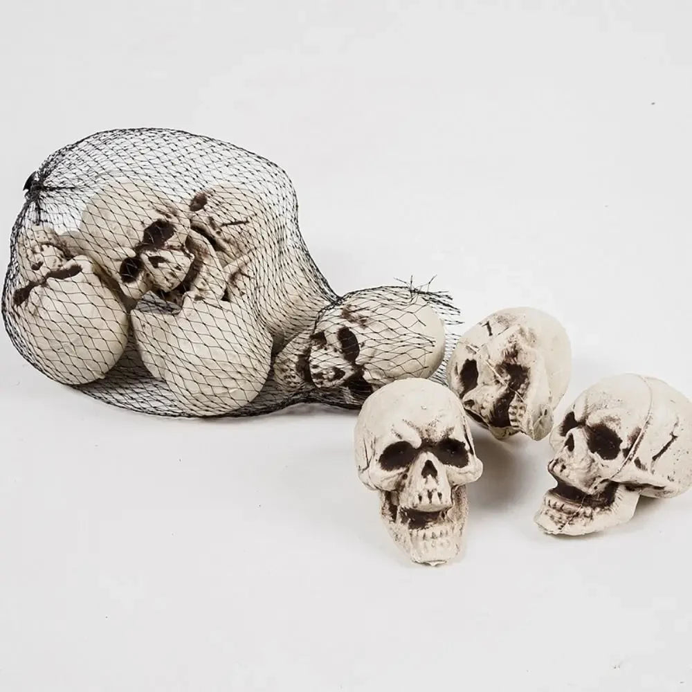Spooky Halloween Skeleton Skull Decor – Eerie Home Accent