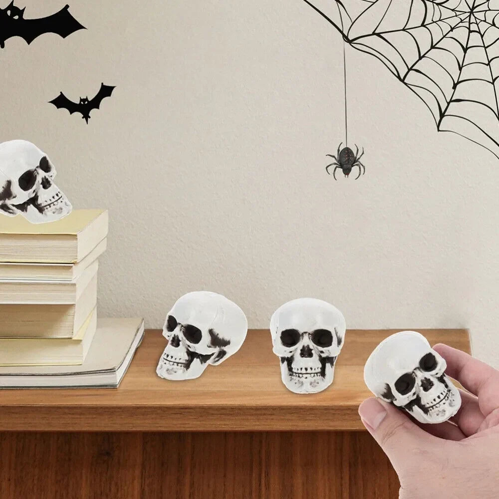 Spooky Halloween Skeleton Skull Decor – Eerie Home Accent
