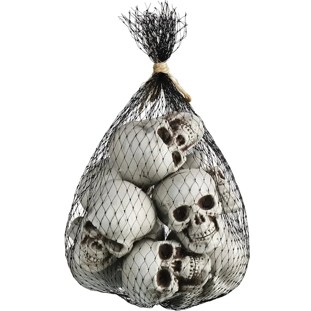 Spooky Halloween Skeleton Skull Decor – Eerie Home Accent