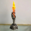 Halloween Skull Candle Holders – Spooky Design for Haunting Home Decor