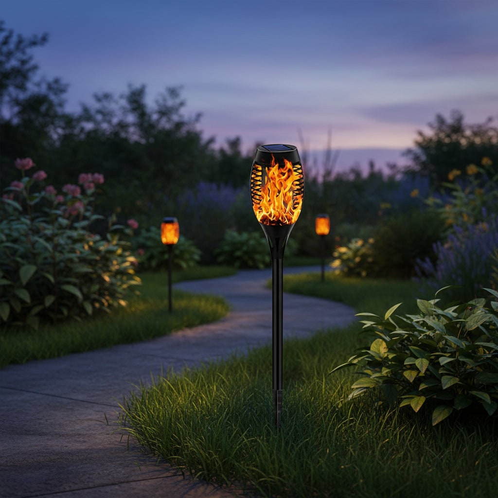 Halloween Solar-Powered Outdoor Light for Spooky Yard Decor