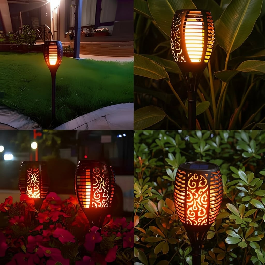 Halloween Solar-Powered Outdoor Light for Spooky Yard Decor