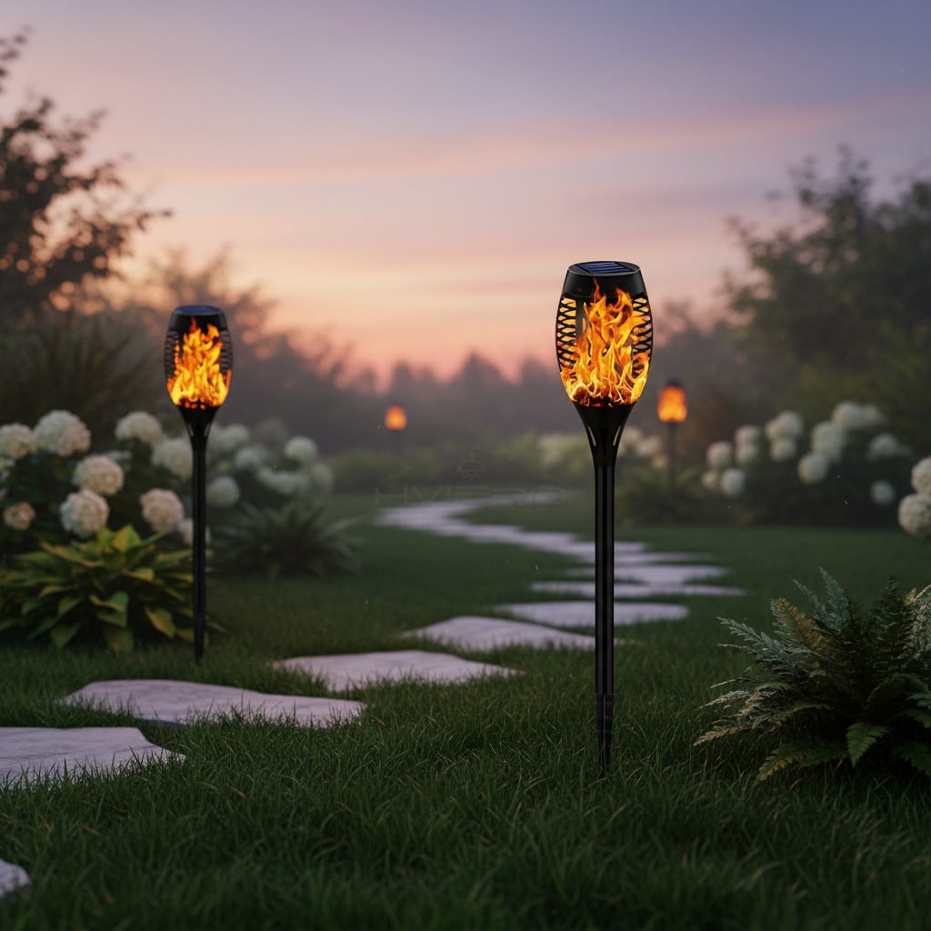 Halloween Solar-Powered Outdoor Light for Spooky Yard Decor