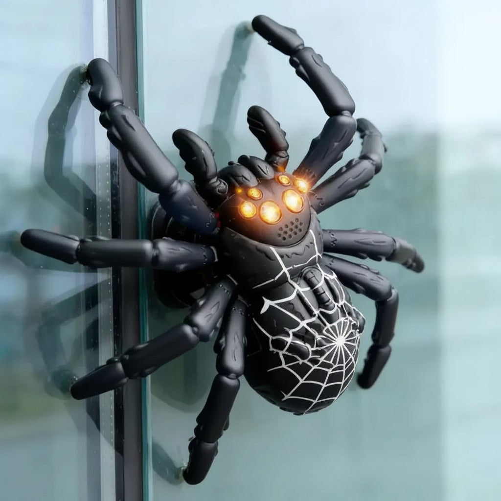 Halloween RC Spider Toy — Jumping Remote-Controlled Decoration