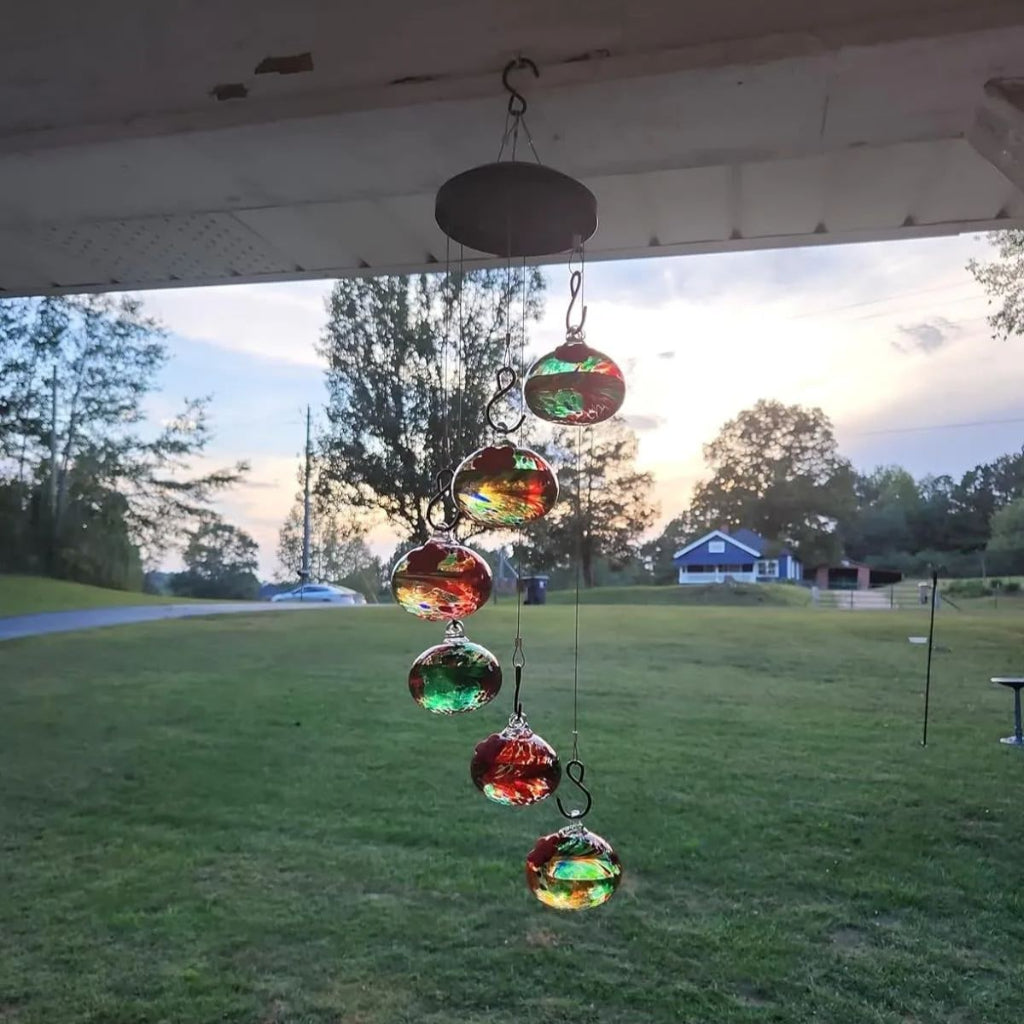 Charming Hummingbird Feeder Wind Chime for Garden Decor