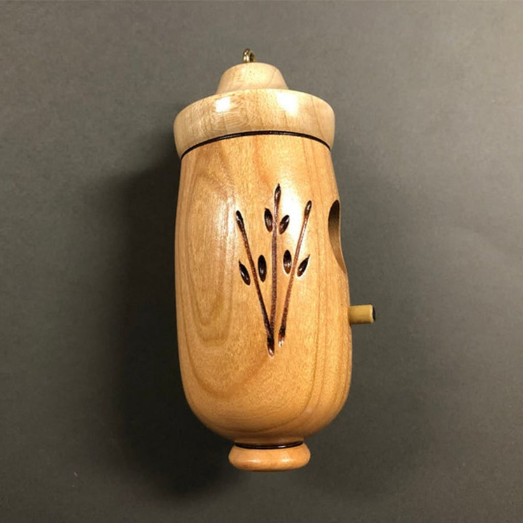 Handcrafted Wooden Hummingbird House — Garden Birdhouse Decor