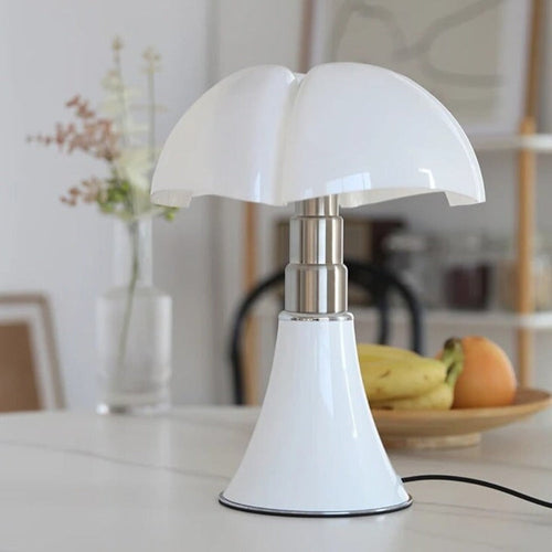 Floral-Accent Modern Table Lamp for Chic Home Decor