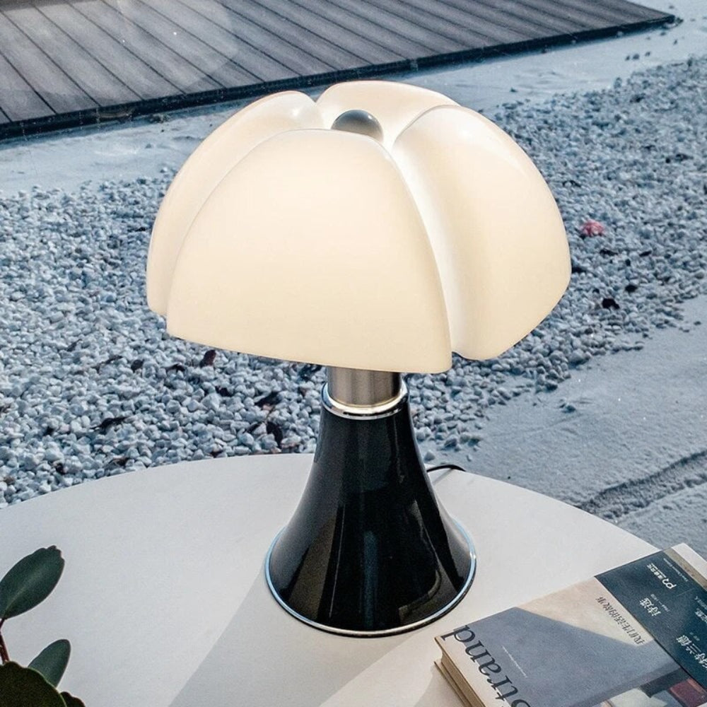 Floral-Accent Modern Table Lamp for Chic Home Decor