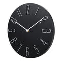 Wall Clock Silent Round Home Office Decor