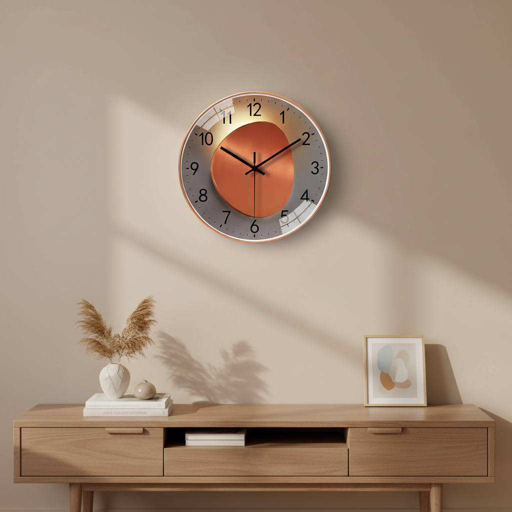 Modern Wall Clock - Sleek Decorative Design for a Stylish Home Accent