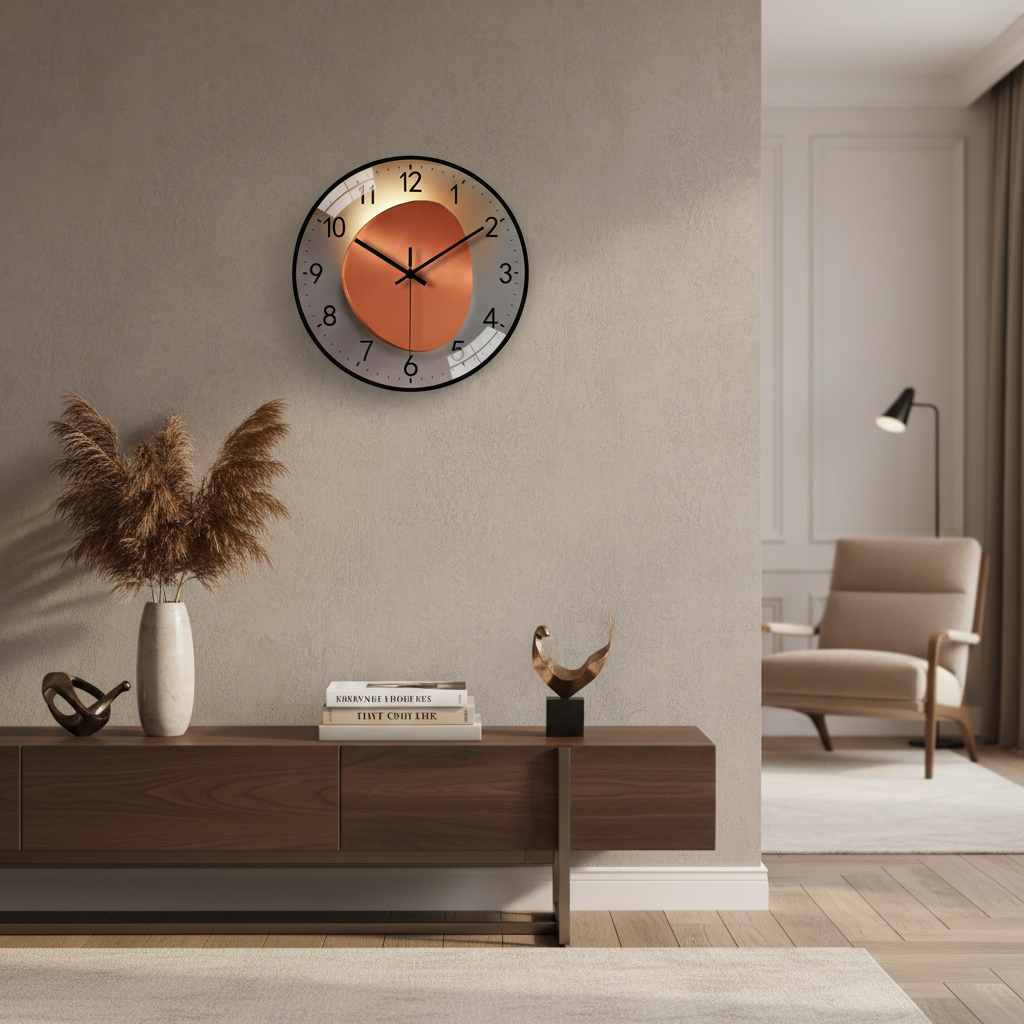 Modern Wall Clock - Sleek Decorative Design for a Stylish Home Accent