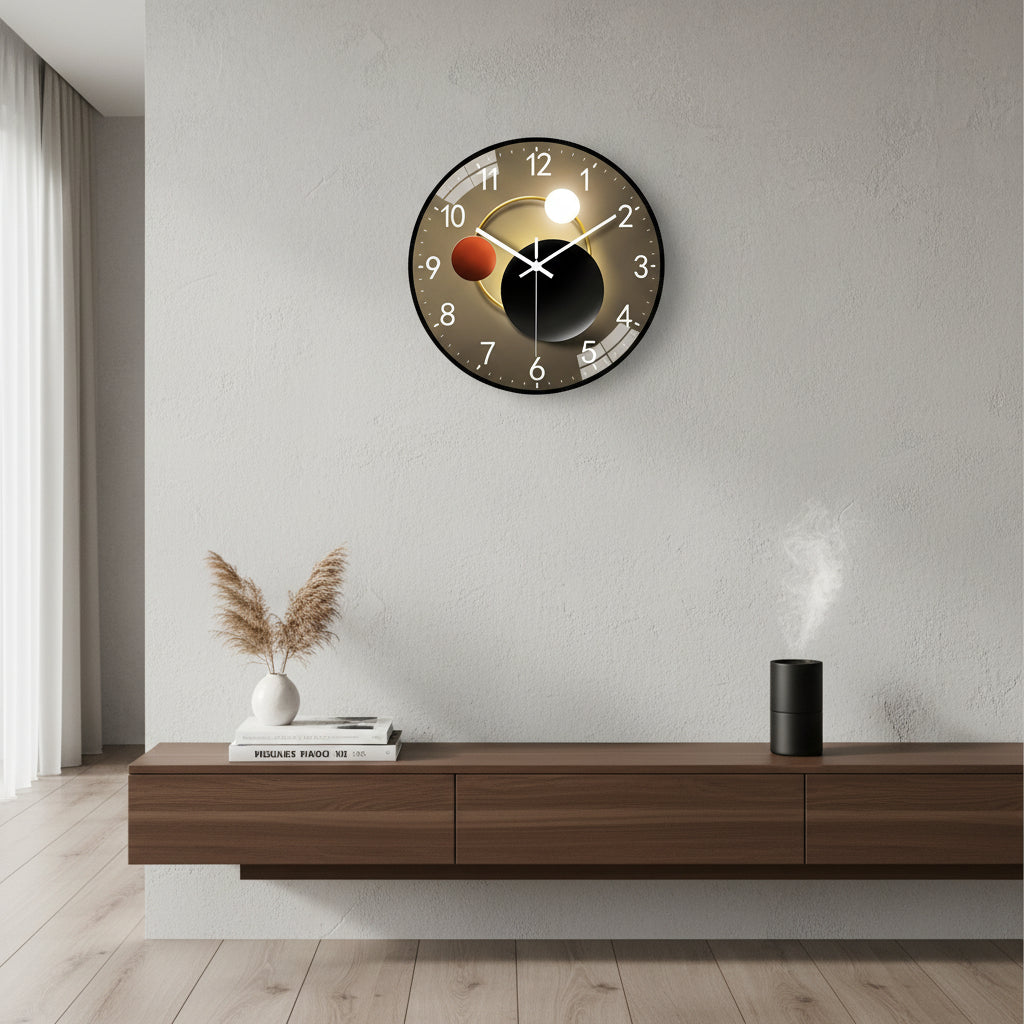 Modern Wall Clock - Sleek Decorative Design for a Stylish Home Accent