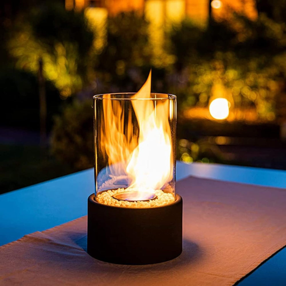 Elegant Oil Lamp - Indoor Tabletop Decorative Accent with a Warm Flame