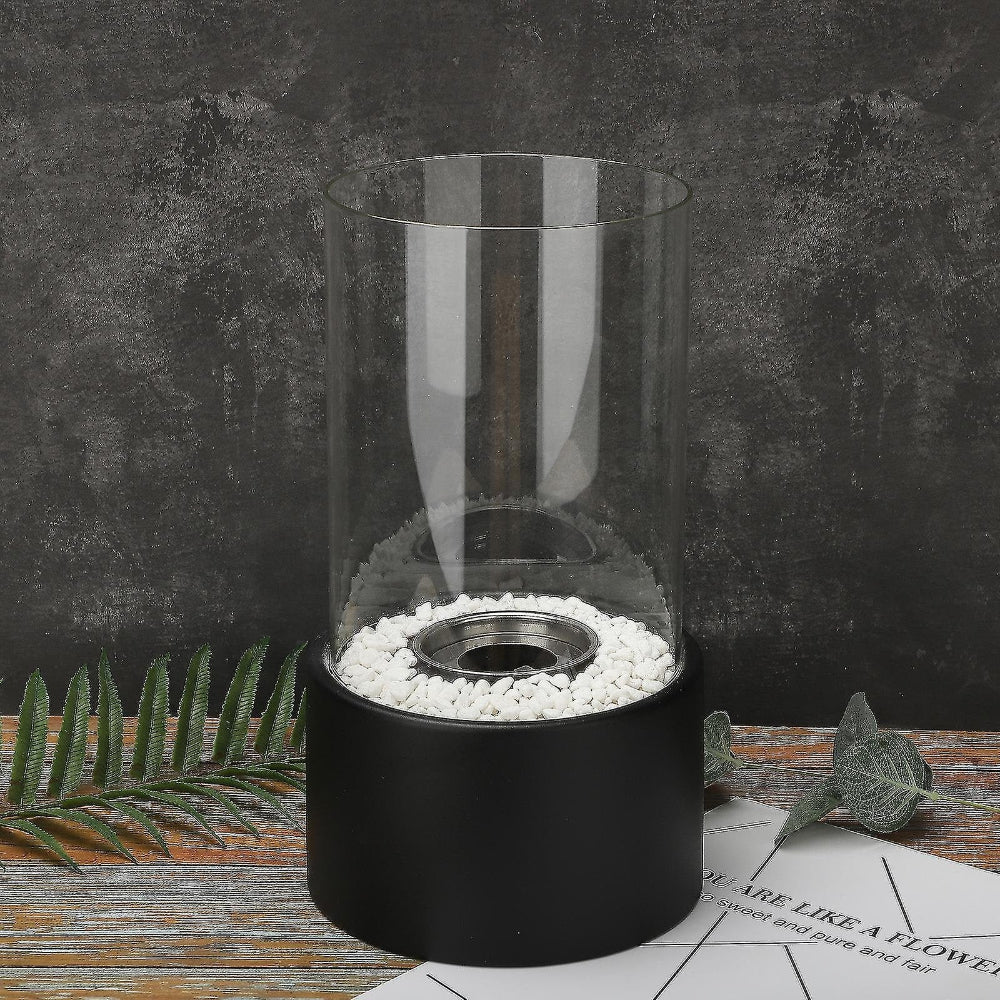 Elegant Oil Lamp - Indoor Tabletop Decorative Accent with a Warm Flame