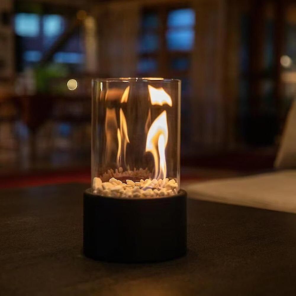 Elegant Oil Lamp - Indoor Tabletop Decorative Accent with a Warm Flame